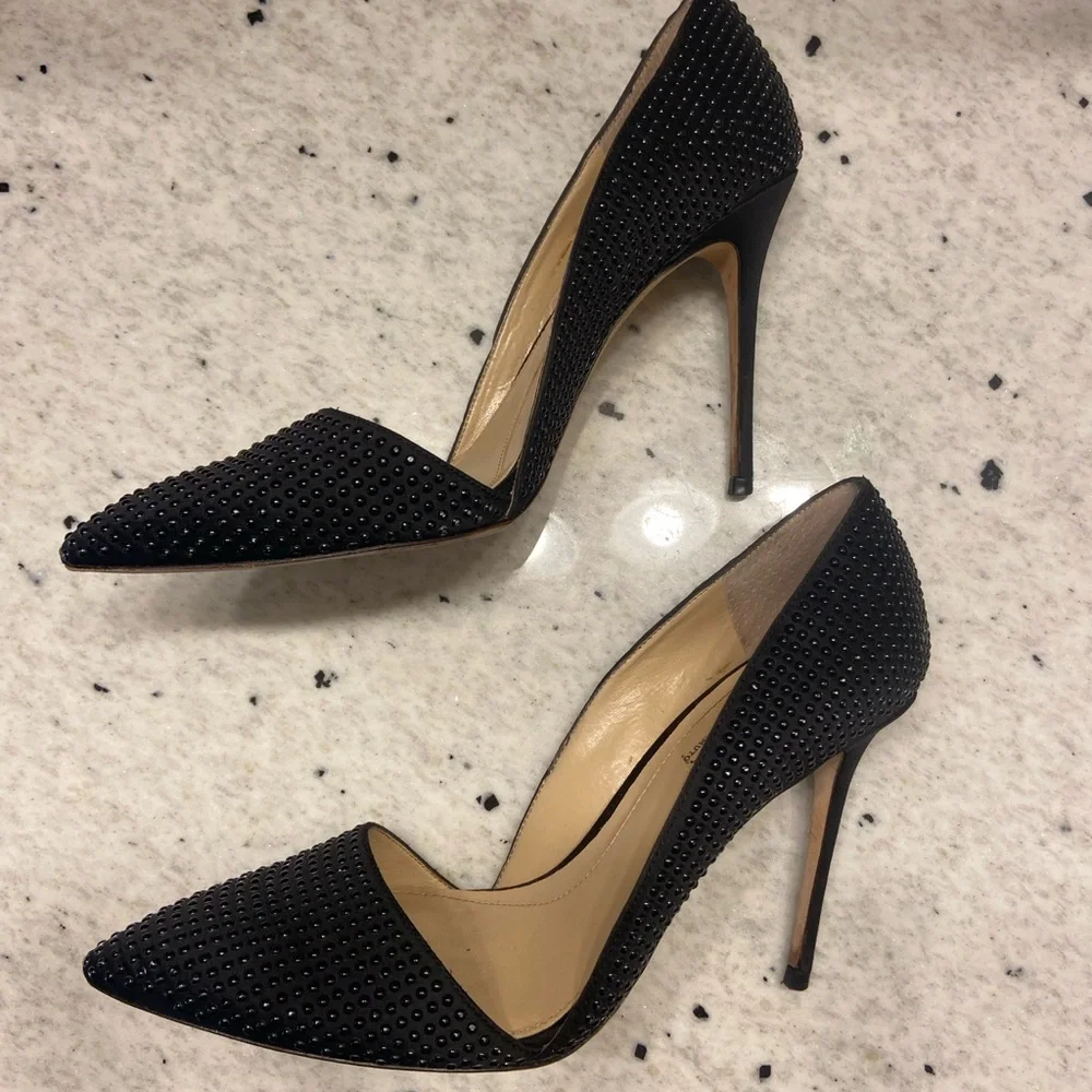 Vince Camuto “Imagine” series Elegant Black 4” Stiletto Heels - Picture 2 of 6